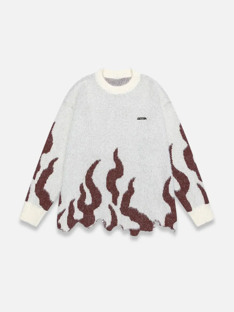 Flame Knit Sweater