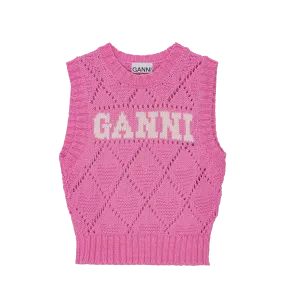 GANNI Rope Short Vest