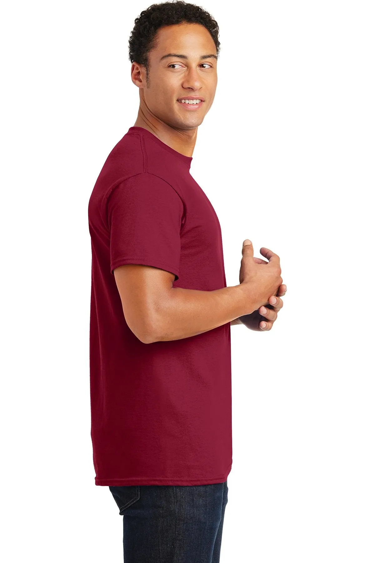 Gildan Ultra Cotton T Shirt Cardinal Red