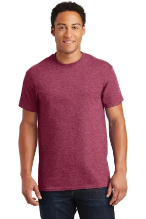 Gildan Ultra Cotton T Shirt Heathered Cardinal