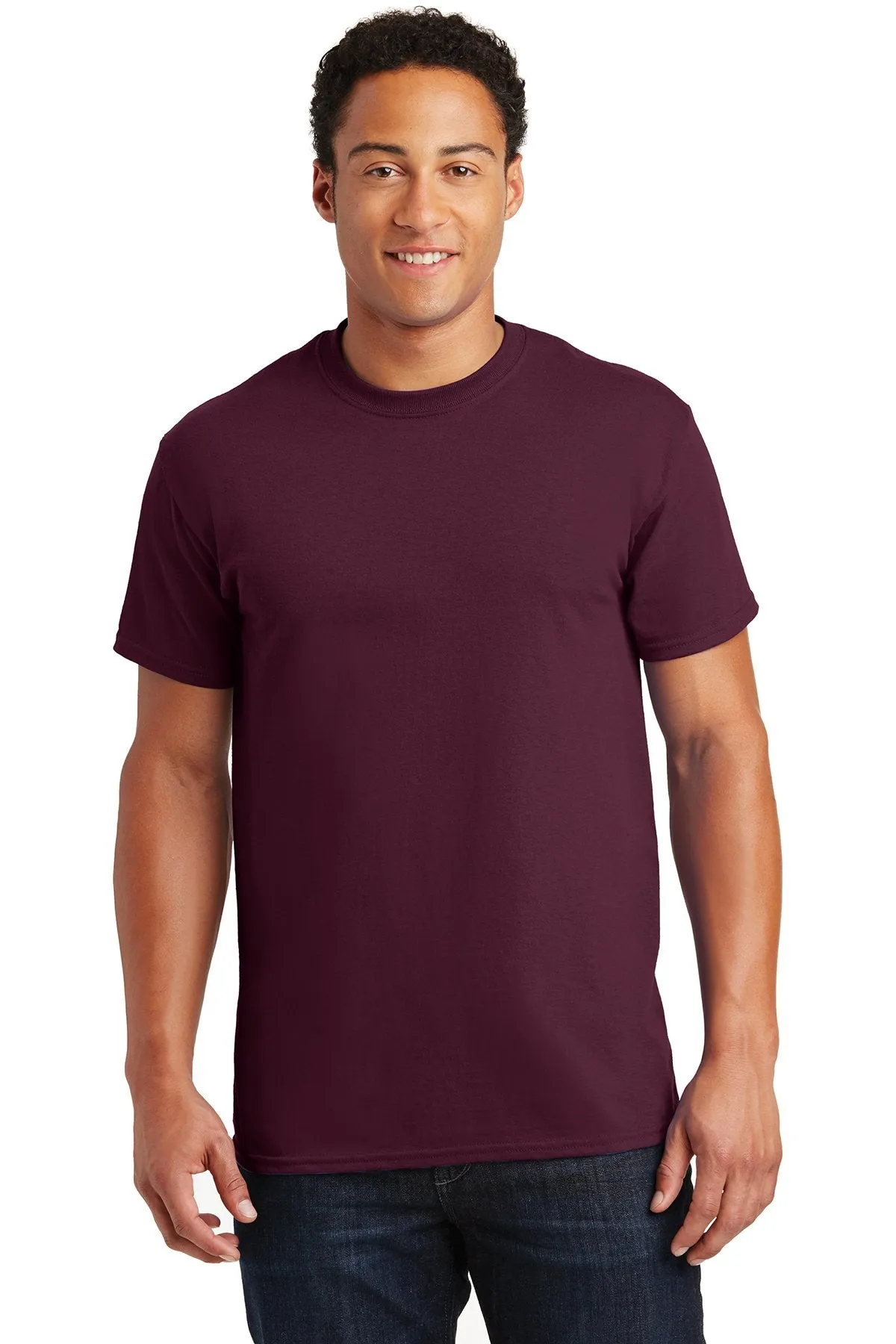 Gildan Ultra Cotton T Shirt Maroon