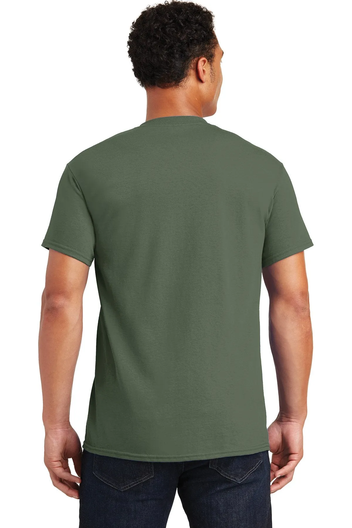 Gildan Ultra Cotton T Shirt Military Green