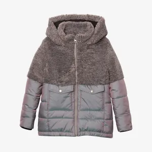 Girl grey parka