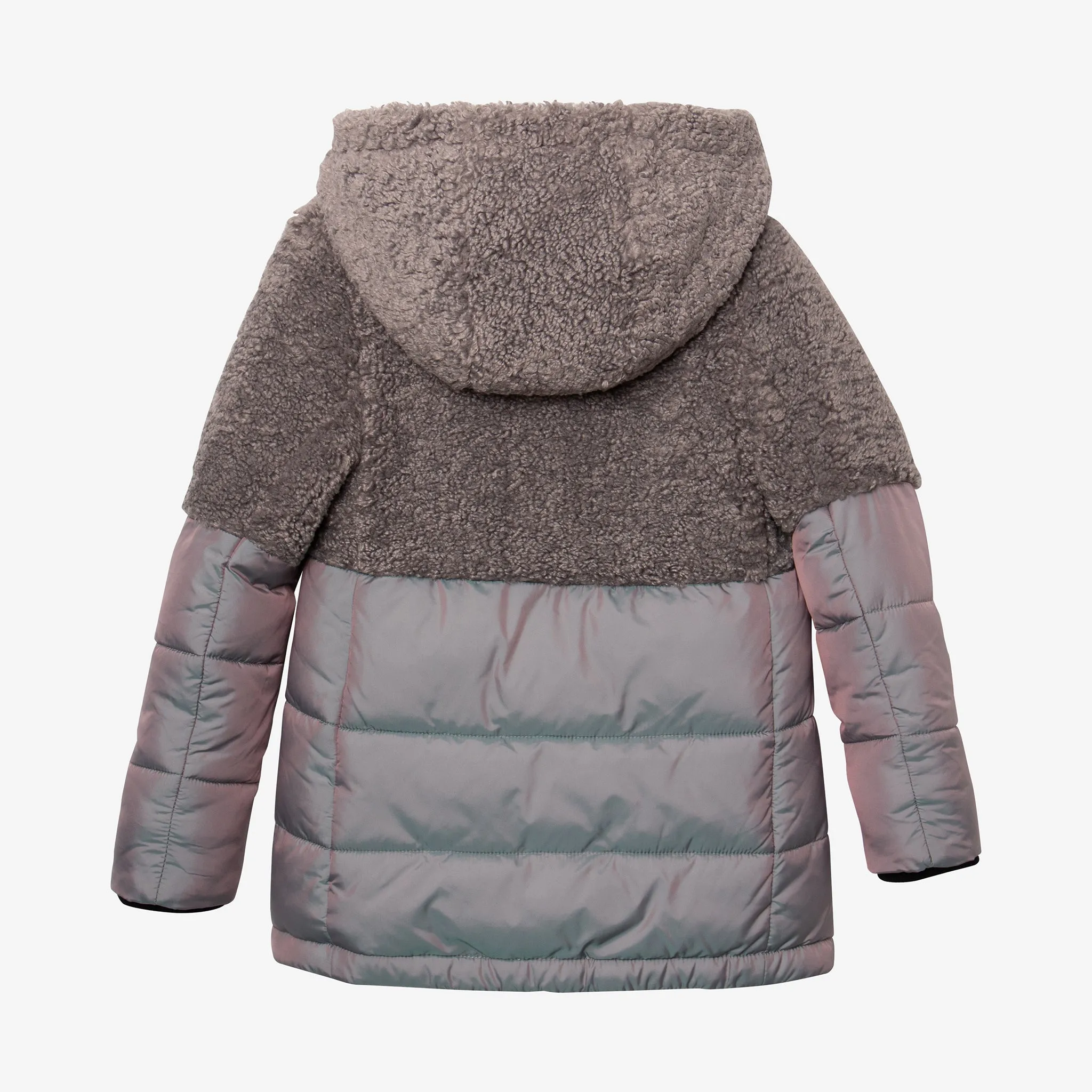 Girl grey parka