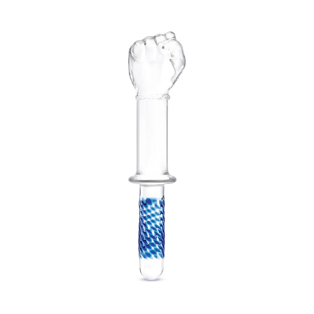 Glas 11 in. Glass Fist Double Ended with Handle Grip