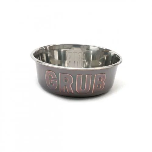 Grub Steel Pet Bowl Medium