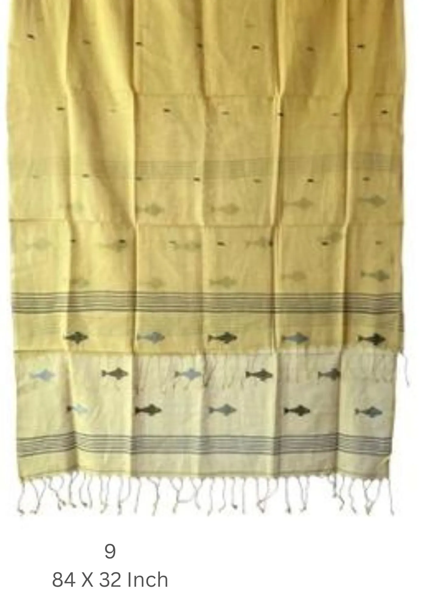 Handwoven Muslin Cotton Scarf