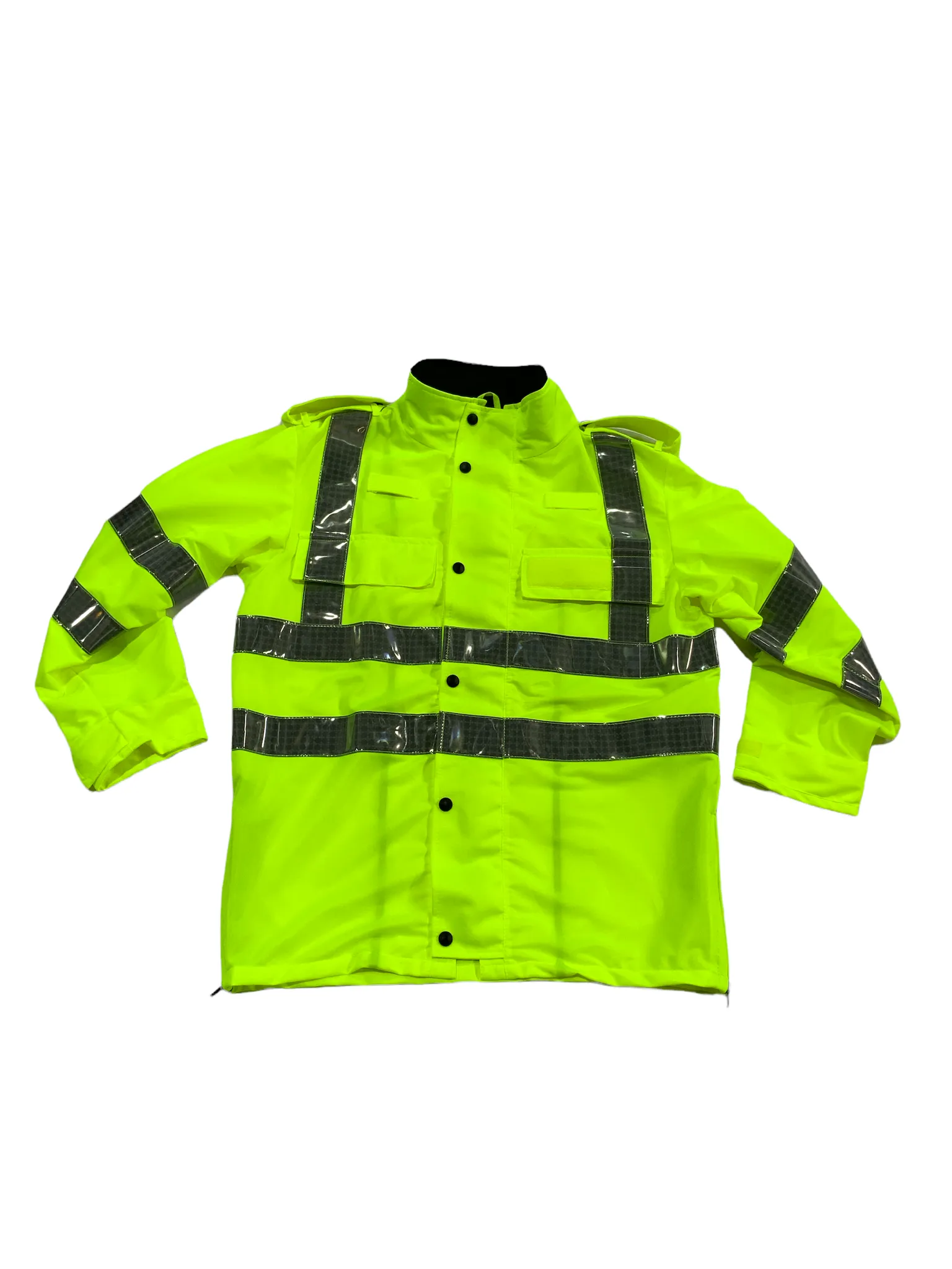 Hi Viz Vis Lightweight Reflective Traffic Overcoat Walking Recovery LW11AN