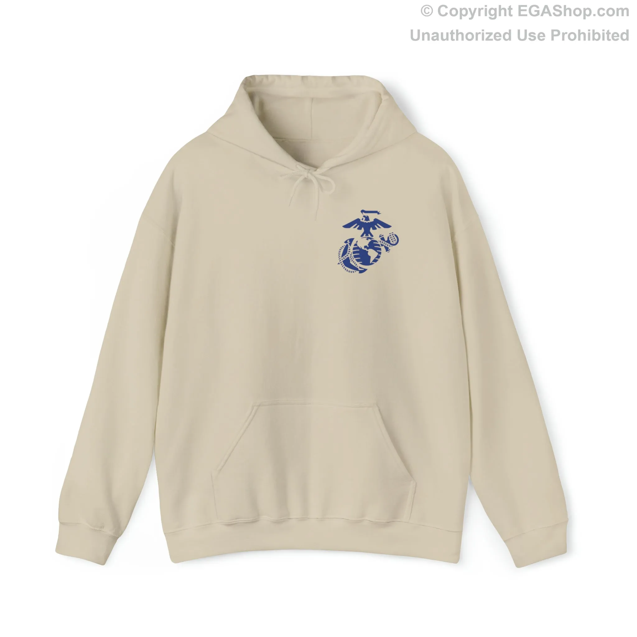 Hoodie: Lima Co. MCRD San Diego (3rd Battalion Crest on BACK)