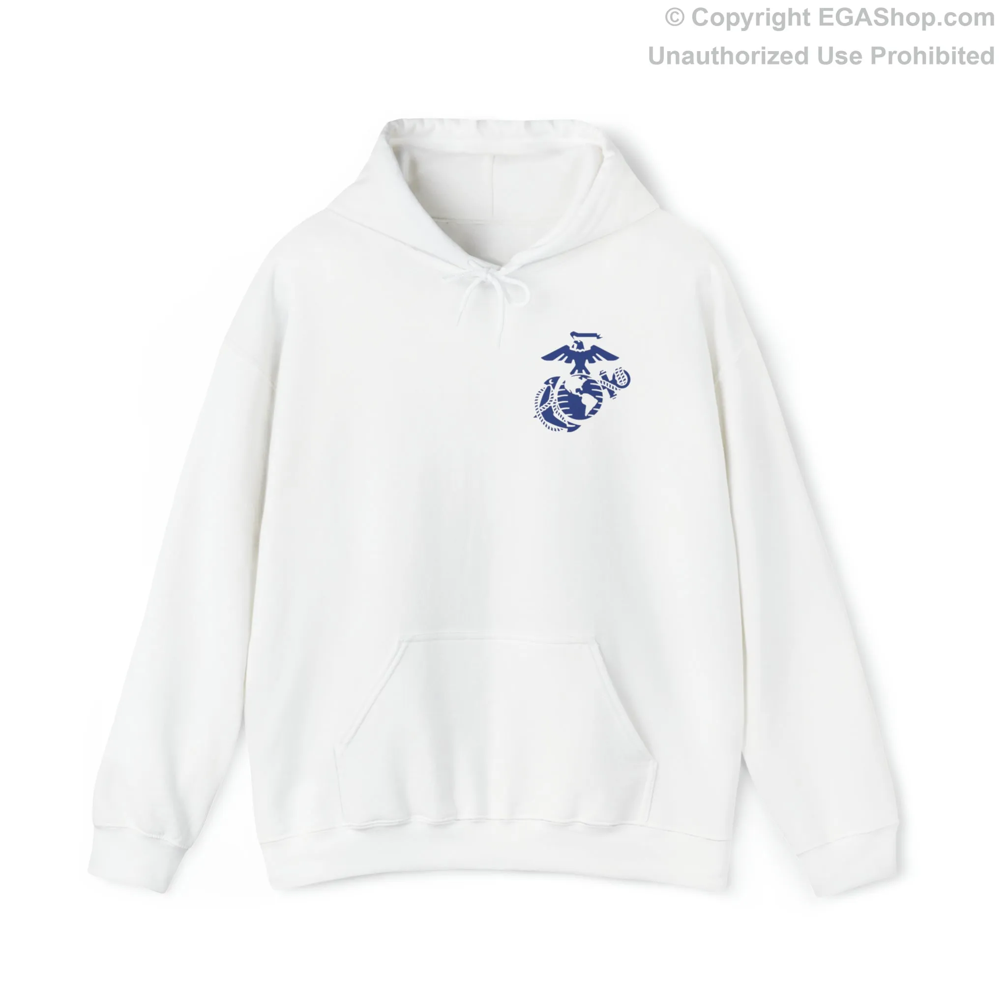 Hoodie: Lima Co. MCRD San Diego (3rd Battalion Crest on BACK)