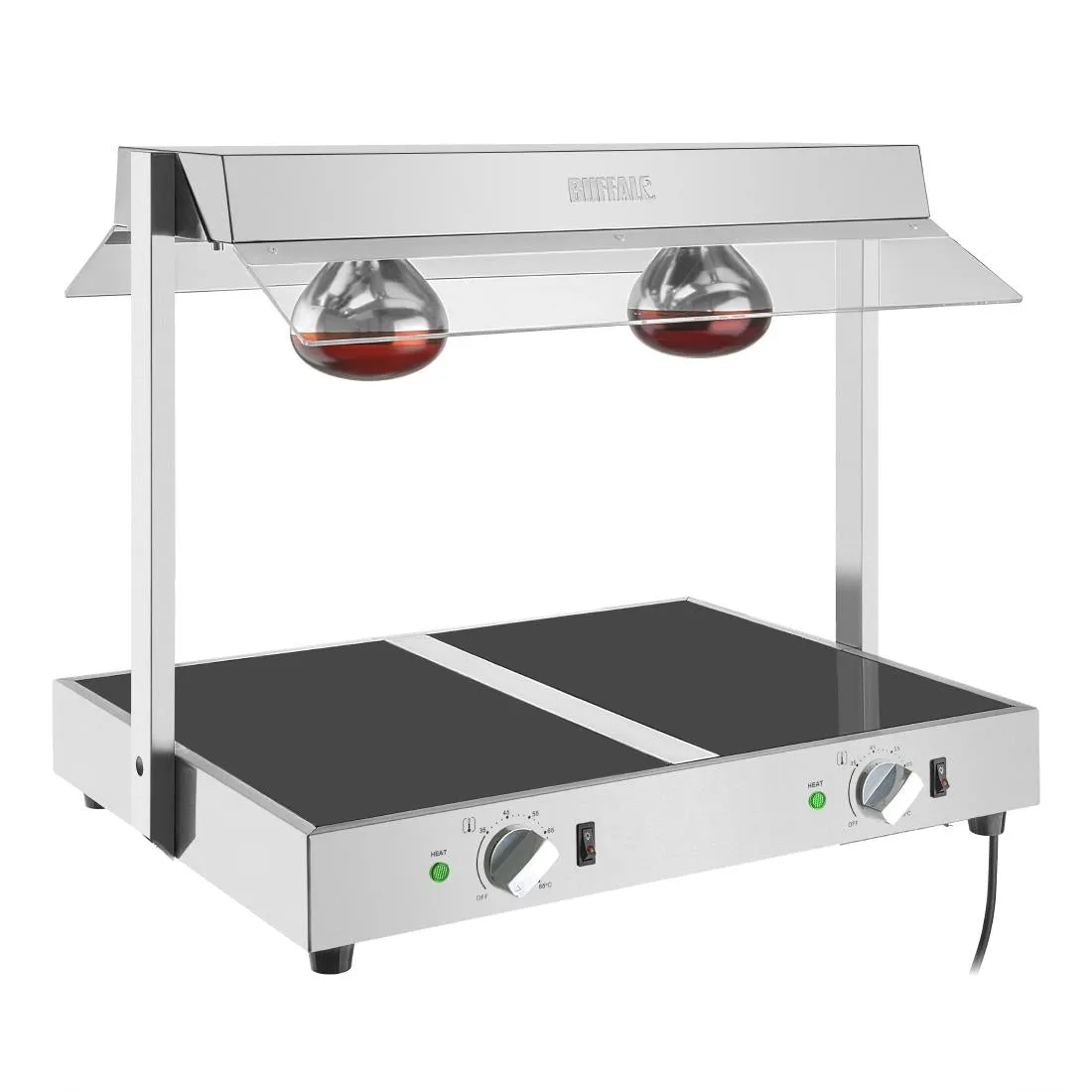 HT760 Buffalo Food Warmer with Gantry 2x GN 1/1