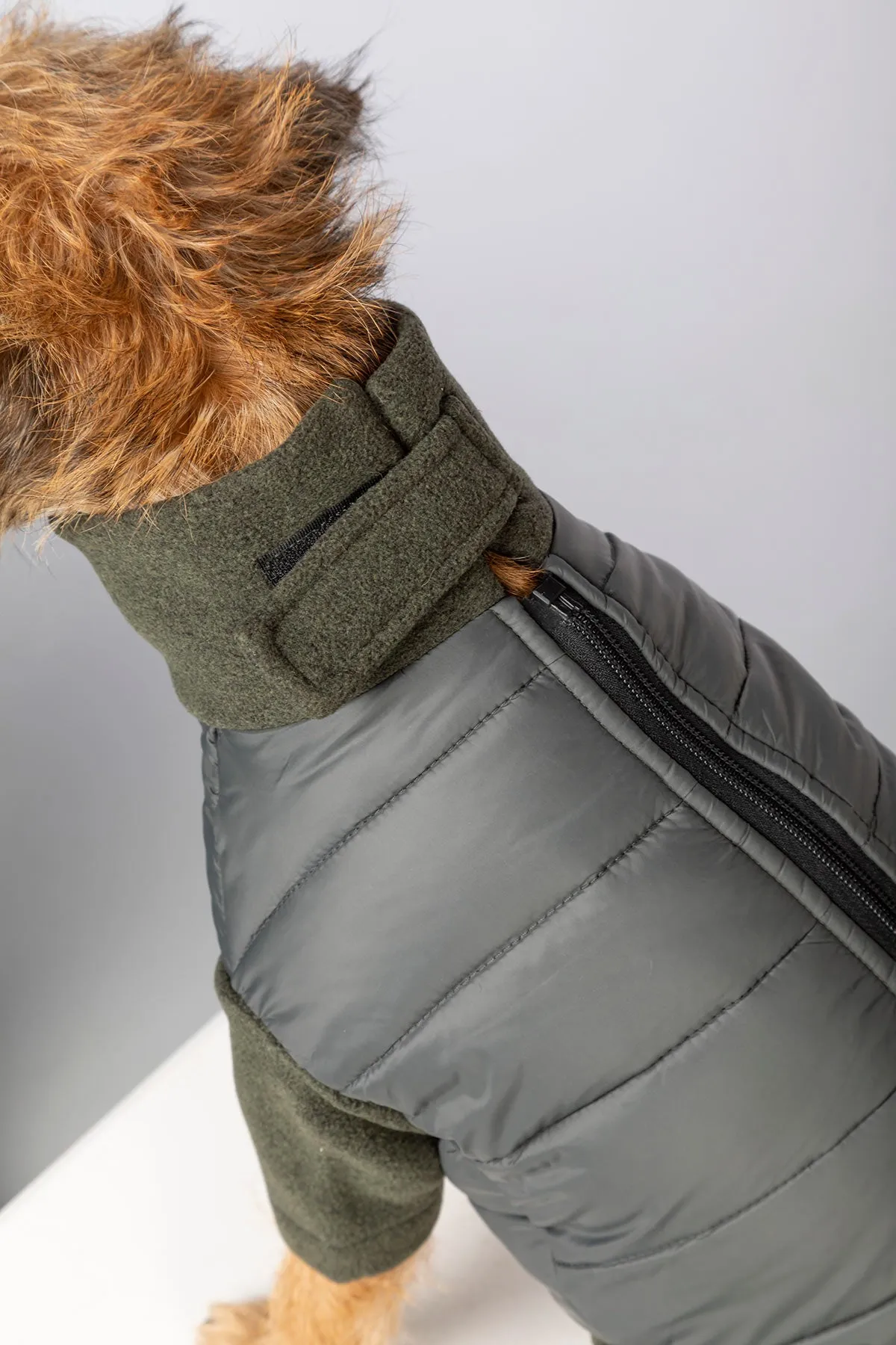 Hybrid Quilted Dog Jumper - Huggate