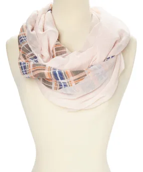 JC011294 Plaid Scarf