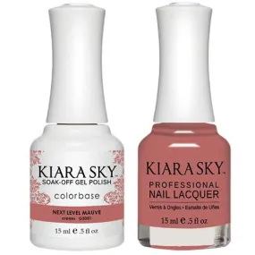 Kiara Sky All-in-One Gel   Polish Duo - 5051 Next Level Mauve