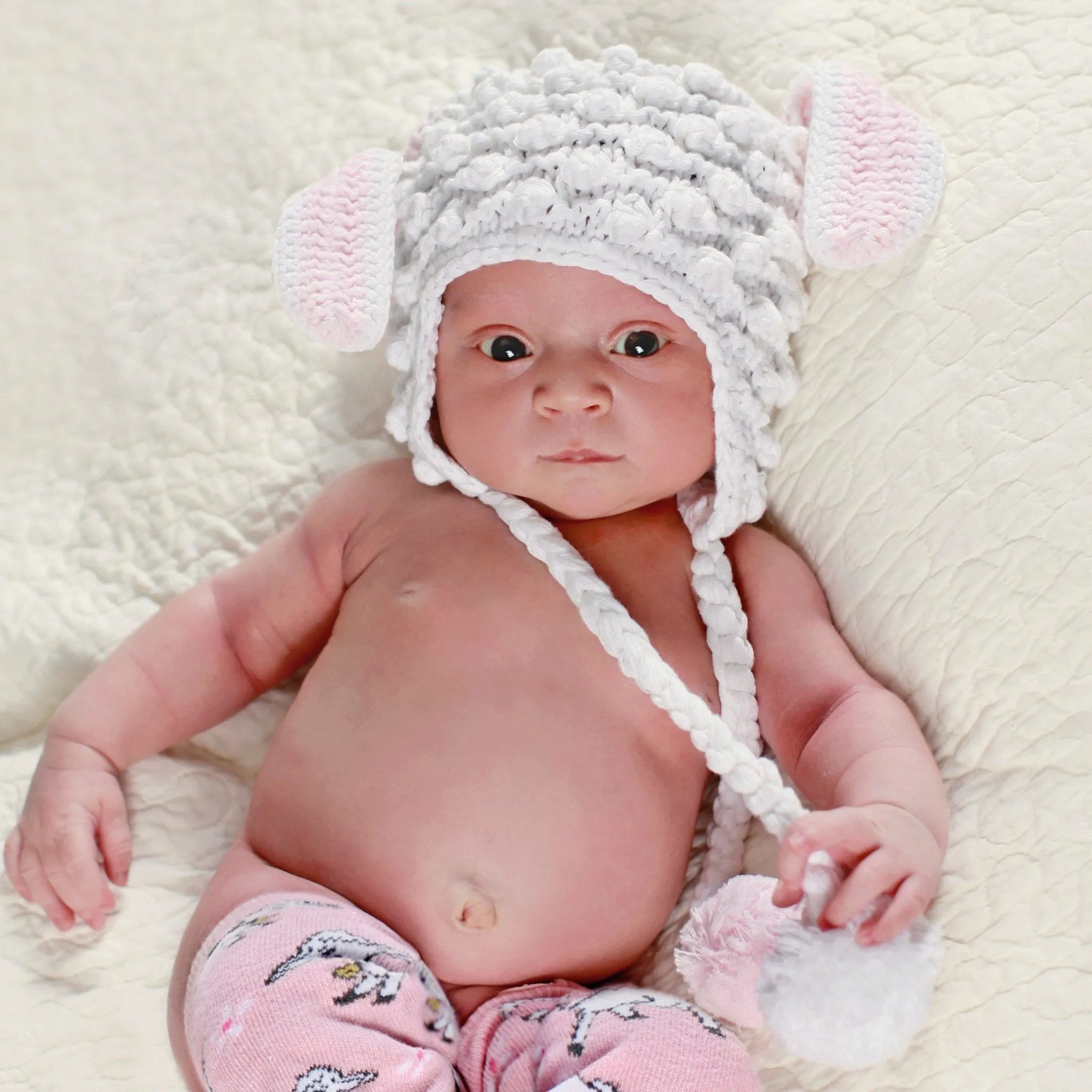 Lambkin Beanie Hat for Babies, Toddlers & Kids