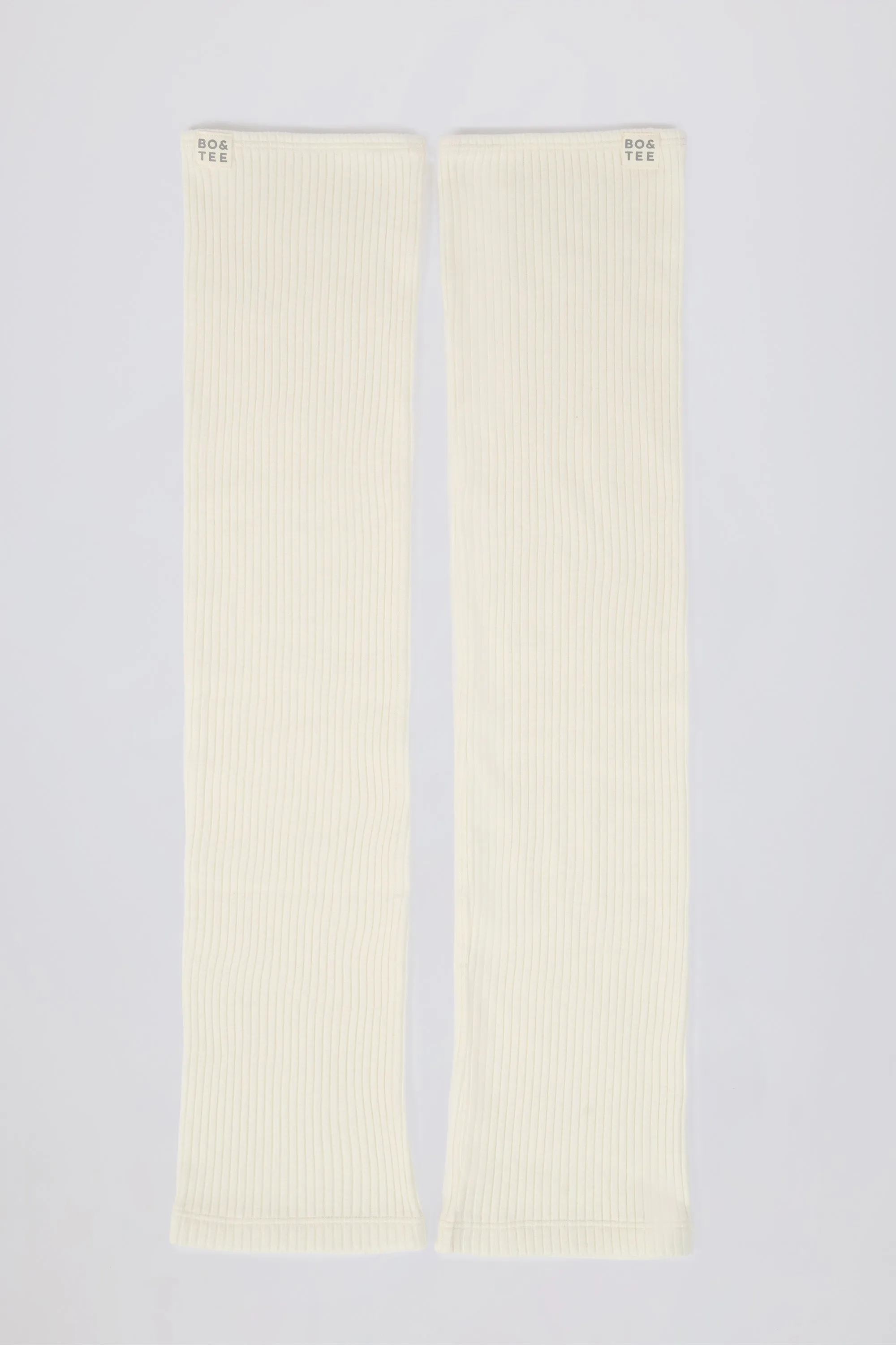 Leg Warmers in Soft White