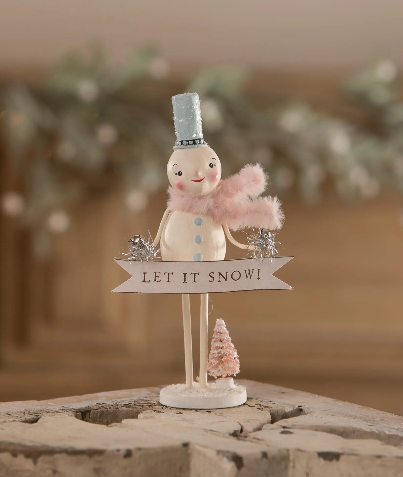 Let it Snow Pastel Snowman - ML1085