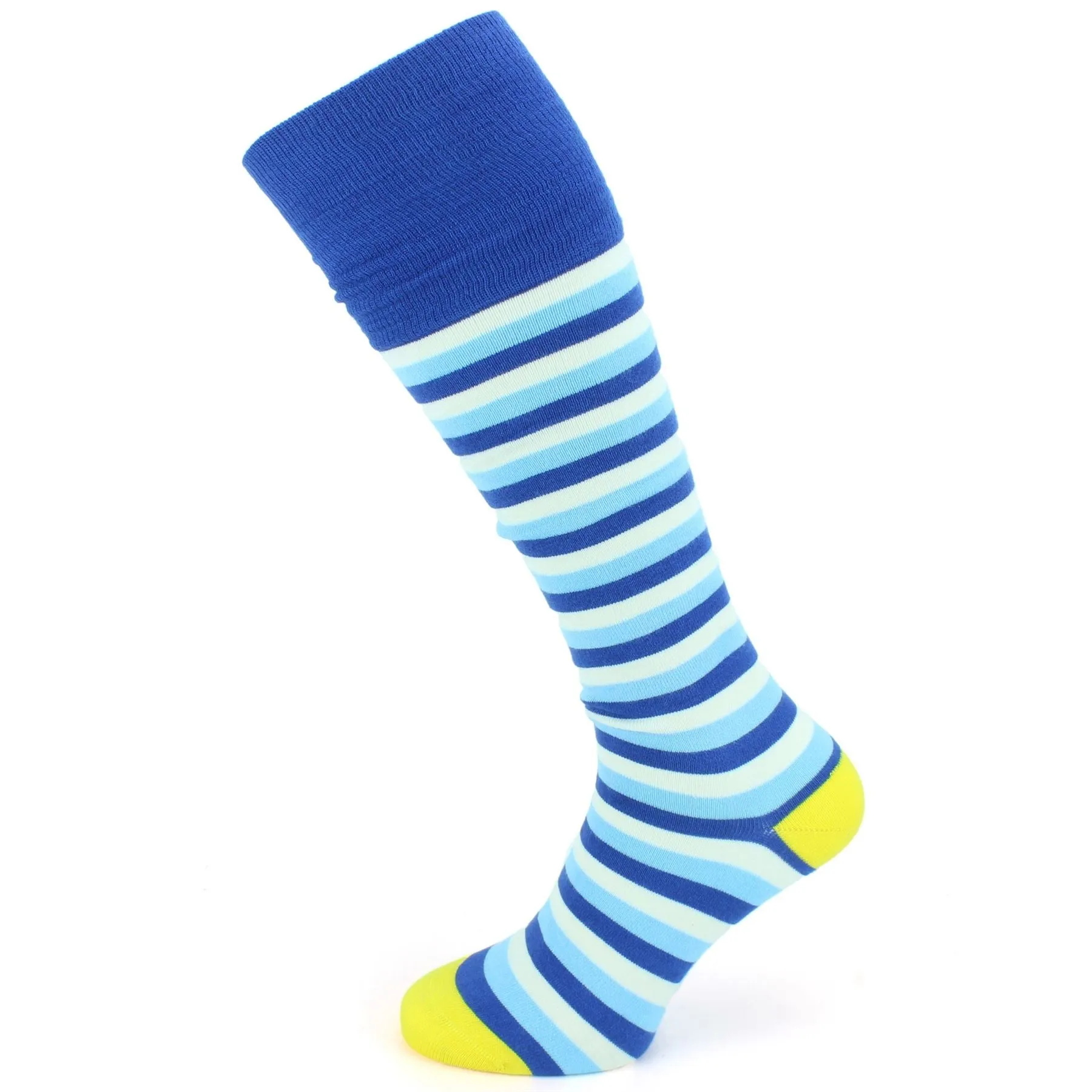 Long Bamboo Socks - Two Blues