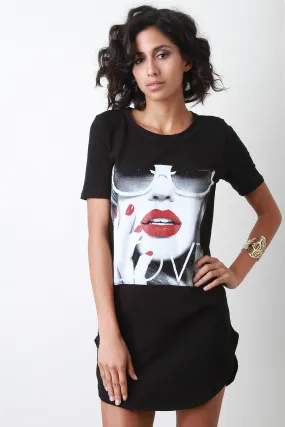 Love Graphic Tee Dress