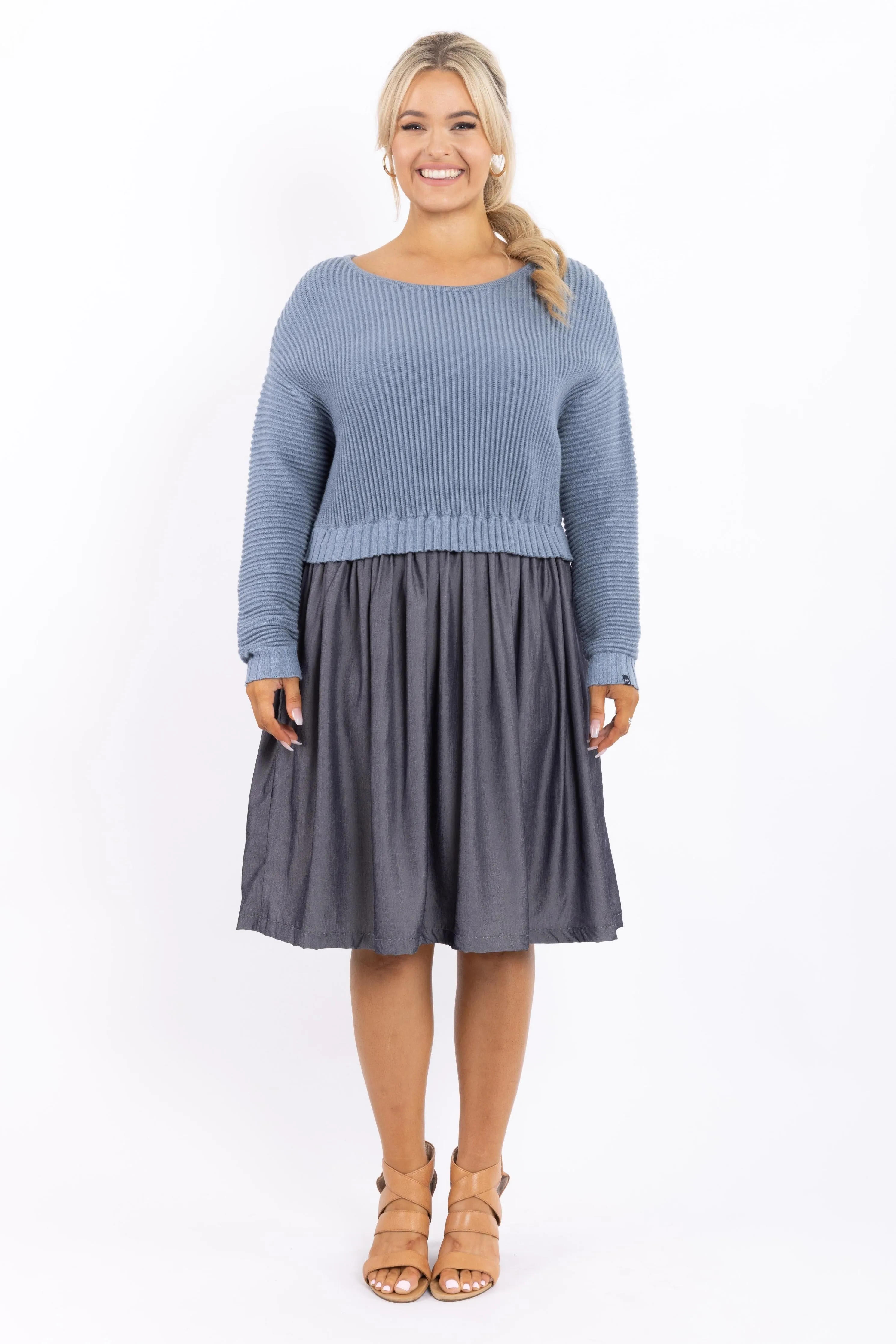 Lunar Knit Dress | Tourmaline | FINAL SALE