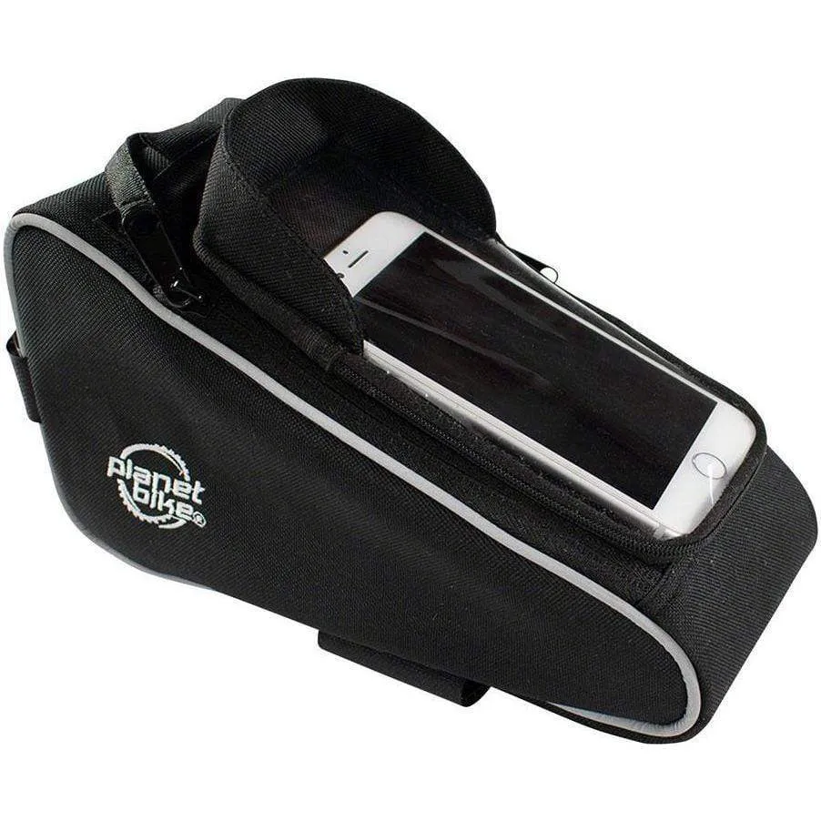 Lunch Box Bike Top Tube/Stem Bag - Black