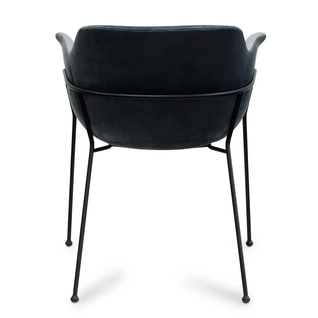 Malory Tub Chair - Metal Legs