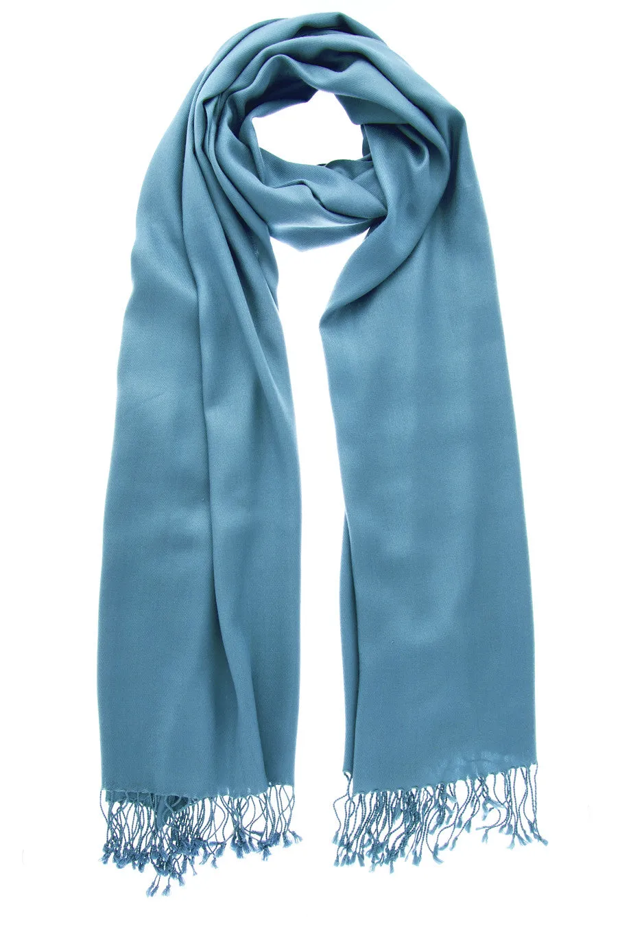 MAYA Viscose Light Petrol Woman Scarf