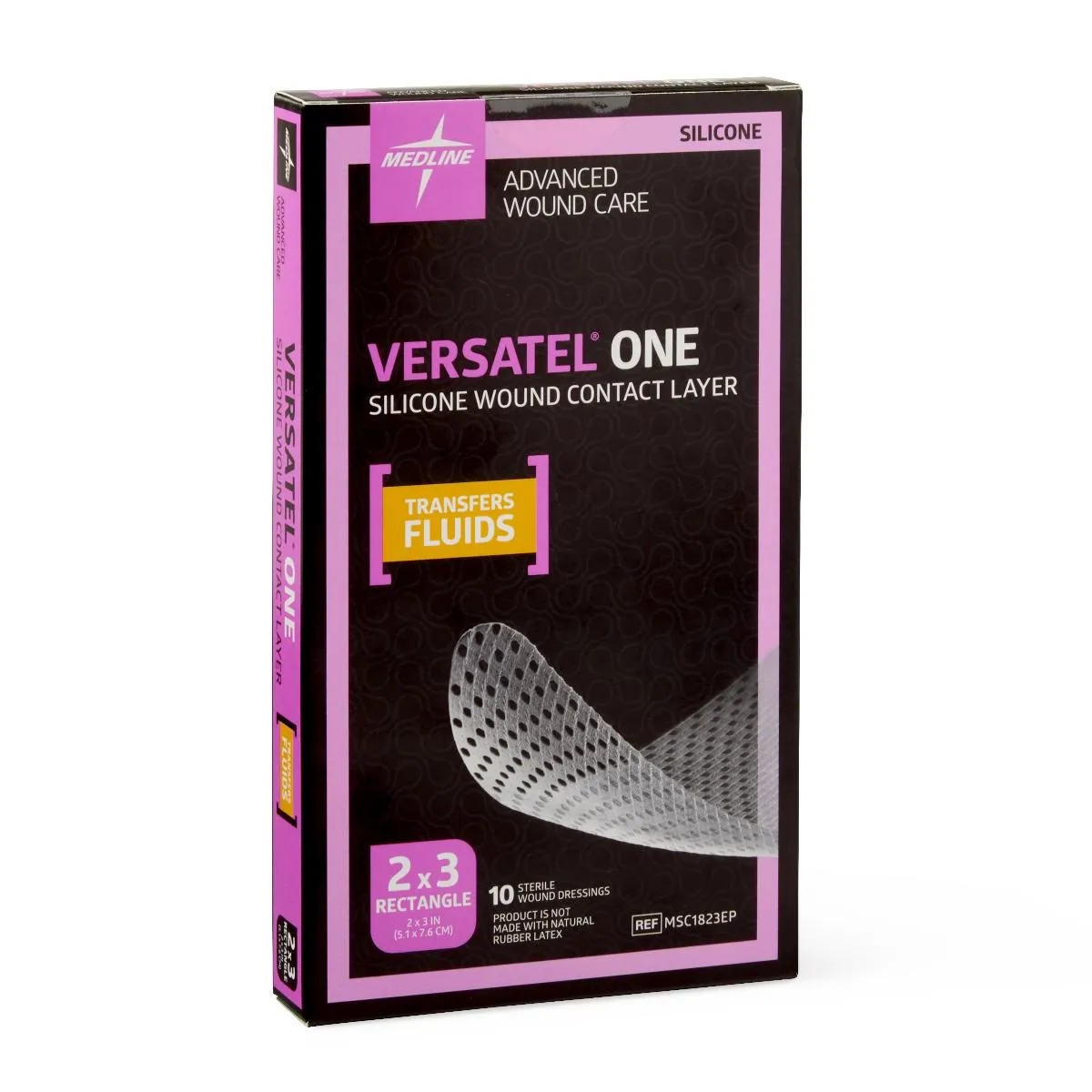 Medline Versatel One Silicone Wound Contact Layer Dressing