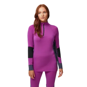 MerinoMIX ACTIVE Zip Top Base Layer - Women