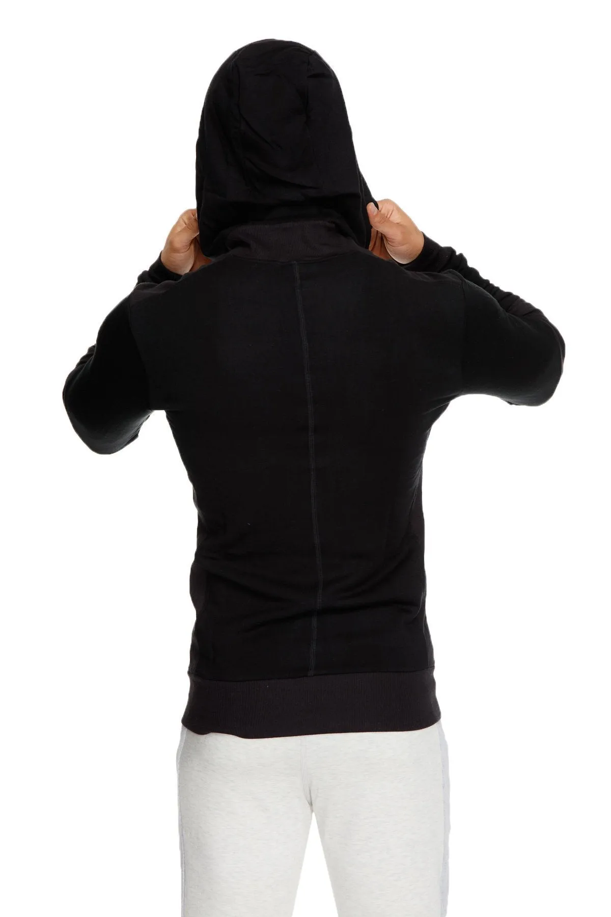 Mid-Weight Fleece Performance Hoodie (Black)