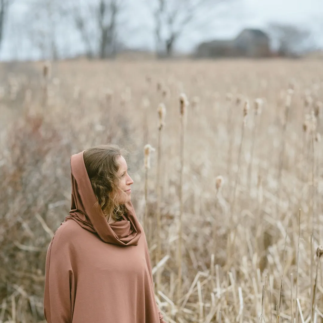 MOUNTAIN cowl neck tunic