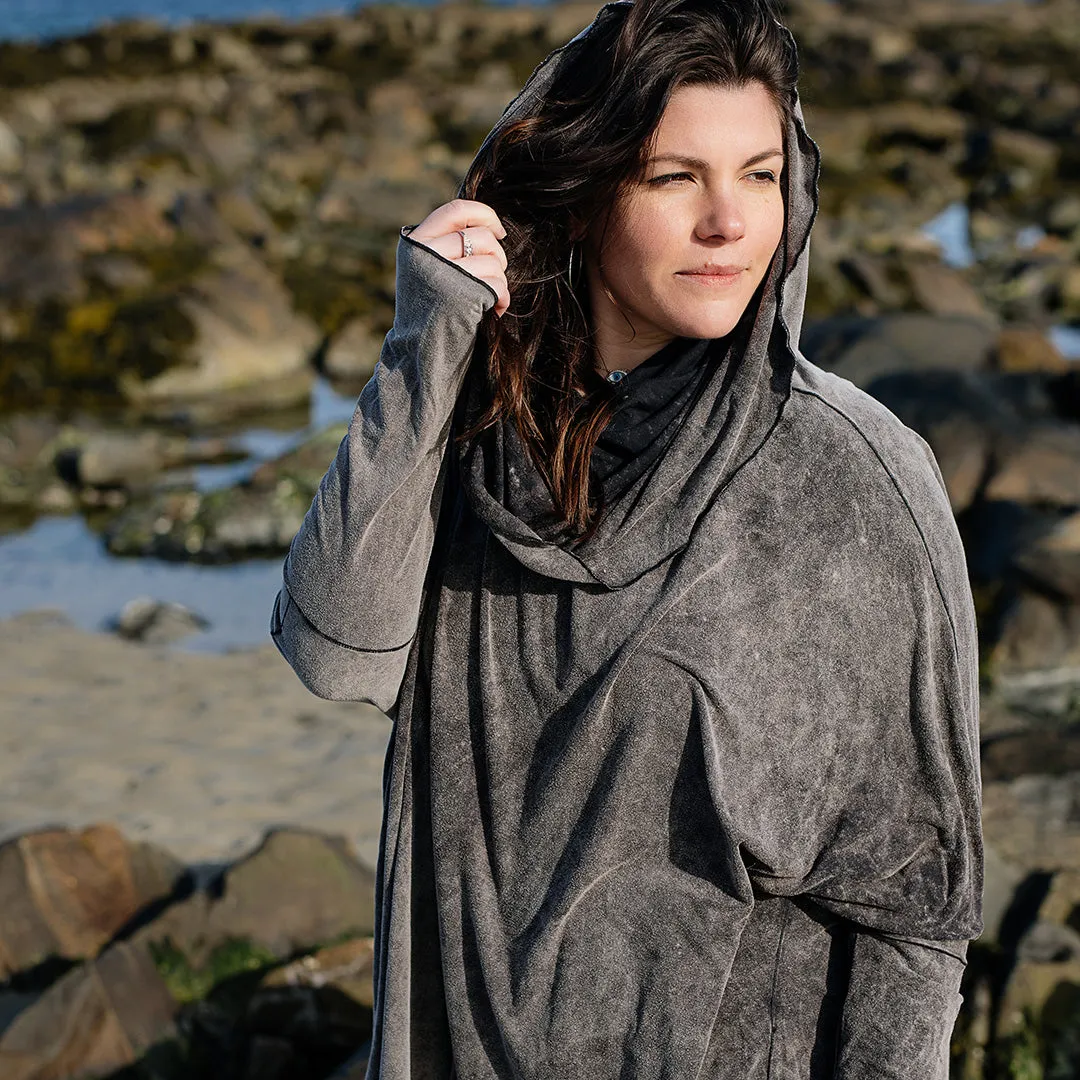 MOUNTAIN cowl neck tunic