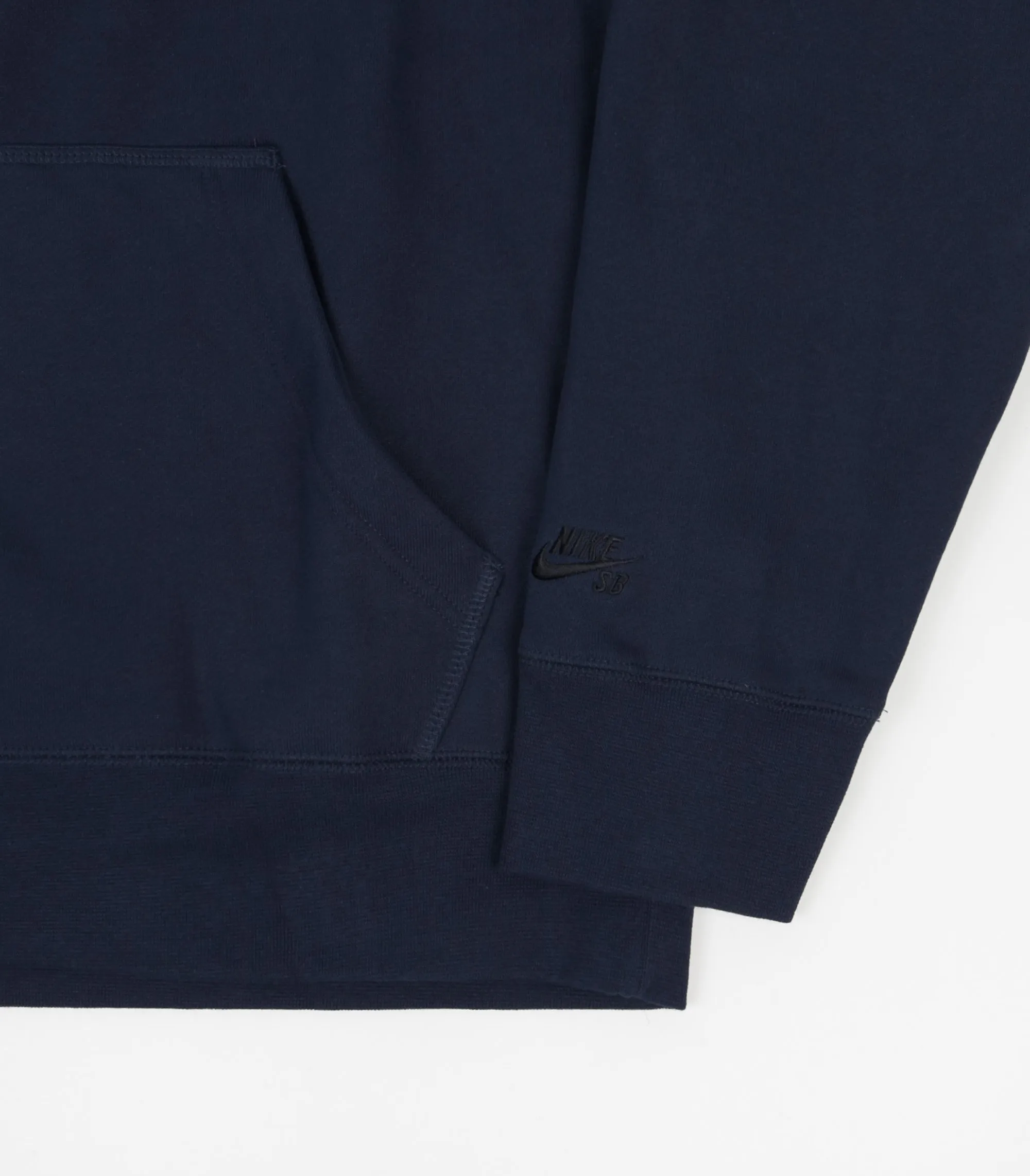 Nike SB Orange Label Hoodie - Midnight Navy / Dark Obsidian