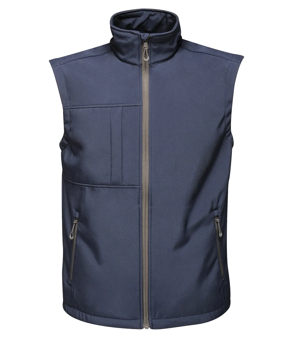 Octagon 3-layer bodywarmer | Navy/Seal Grey