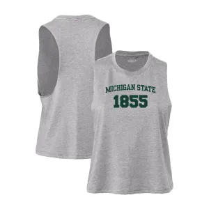 Official NCAA Michigan State Spartans Racerback Cropped Tank