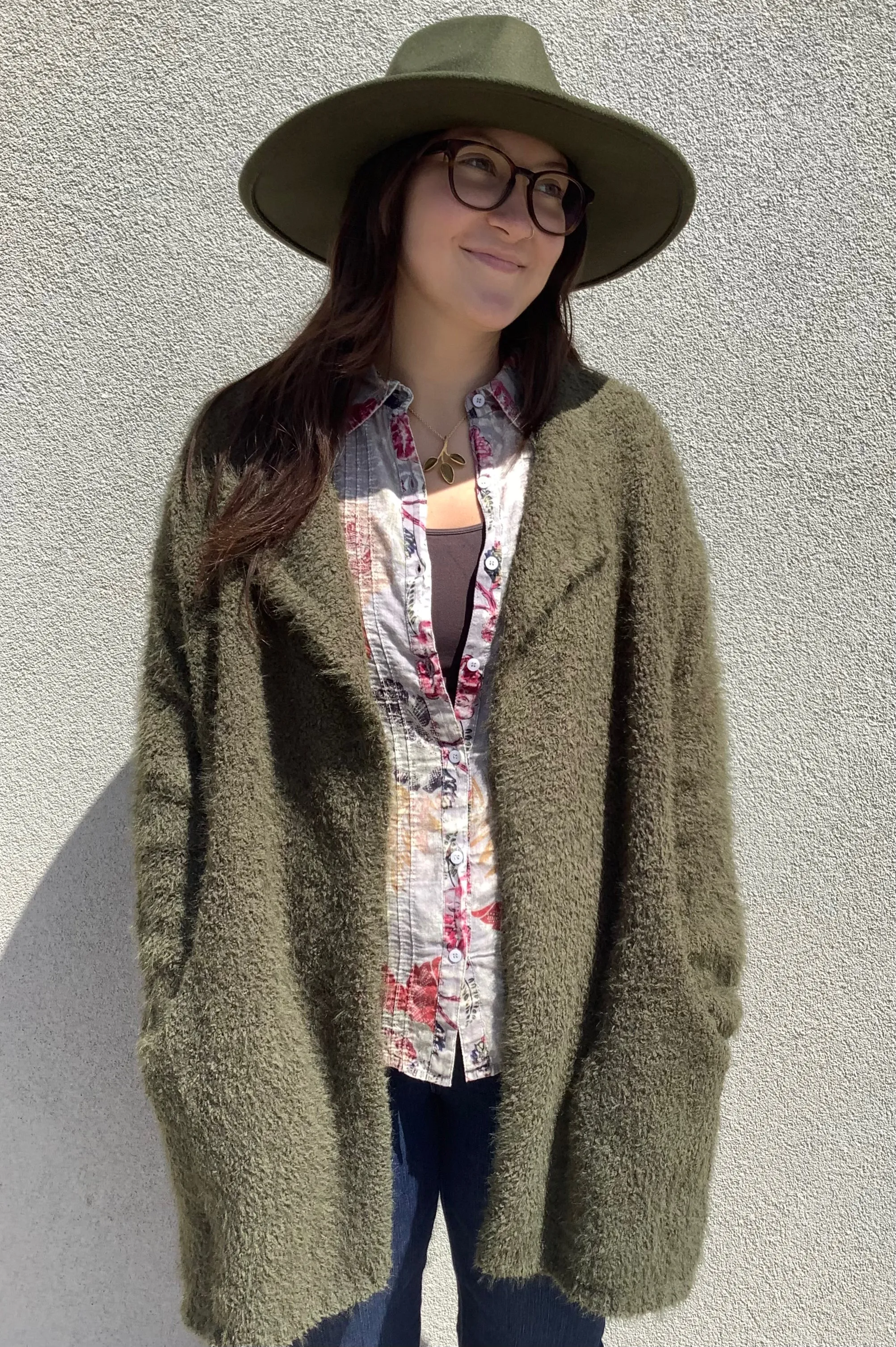 Olivine Sweater Coat