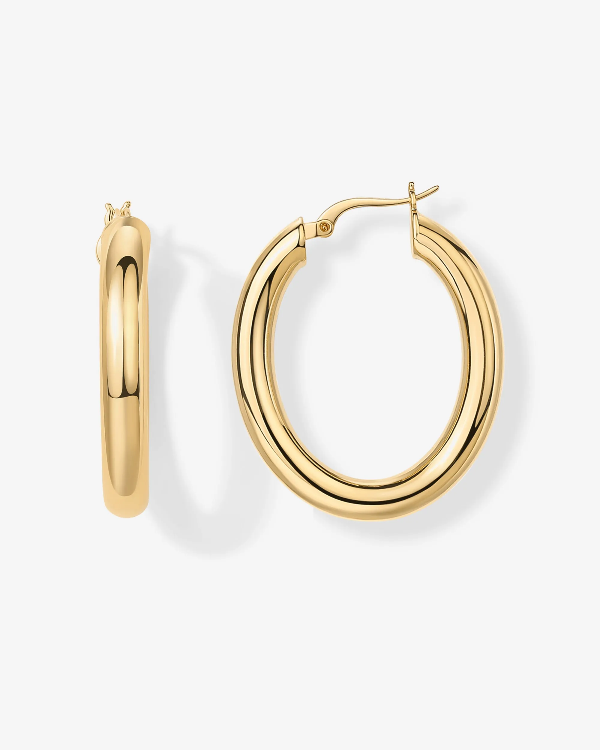 Oval Chunky Hoops