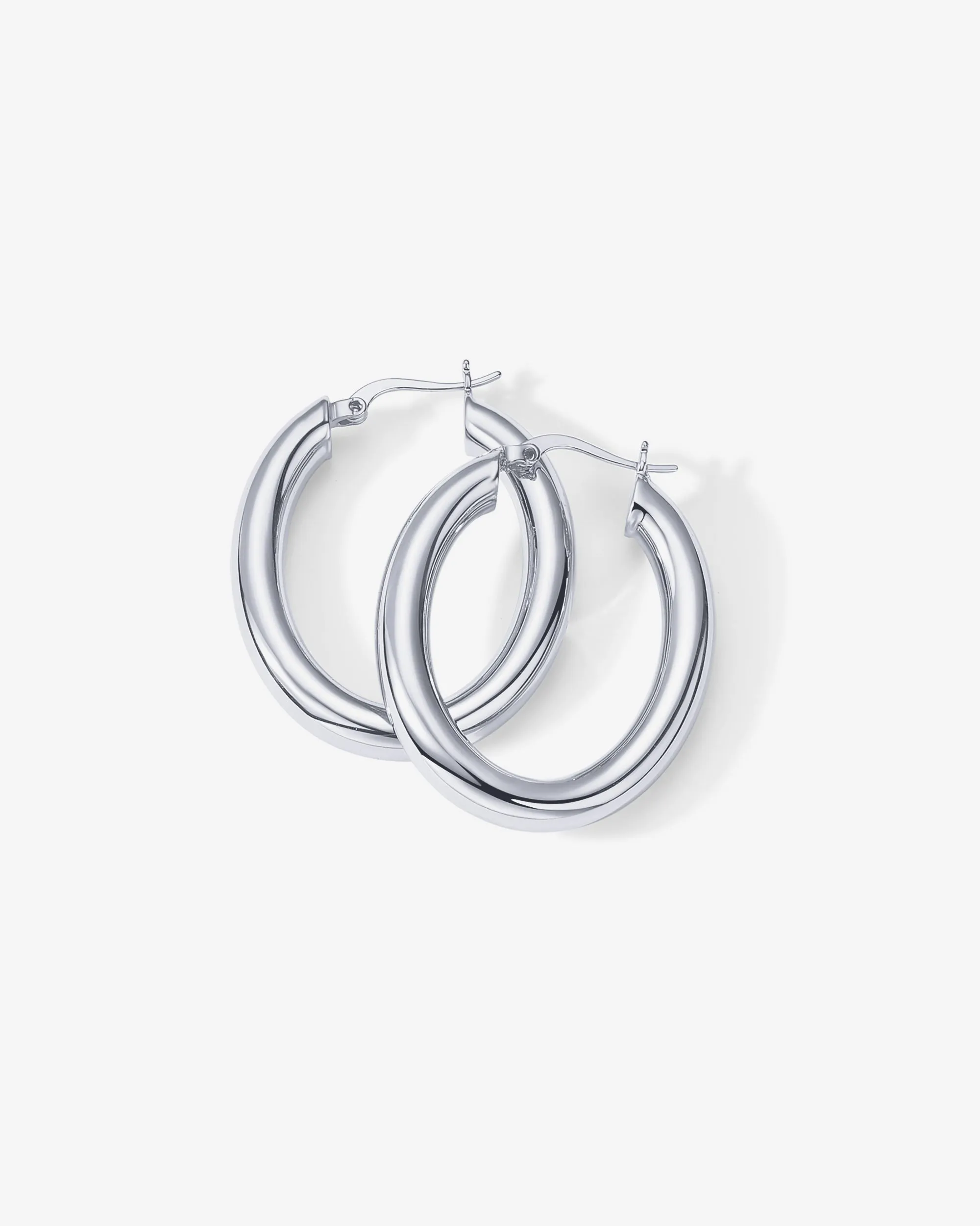 Oval Chunky Hoops