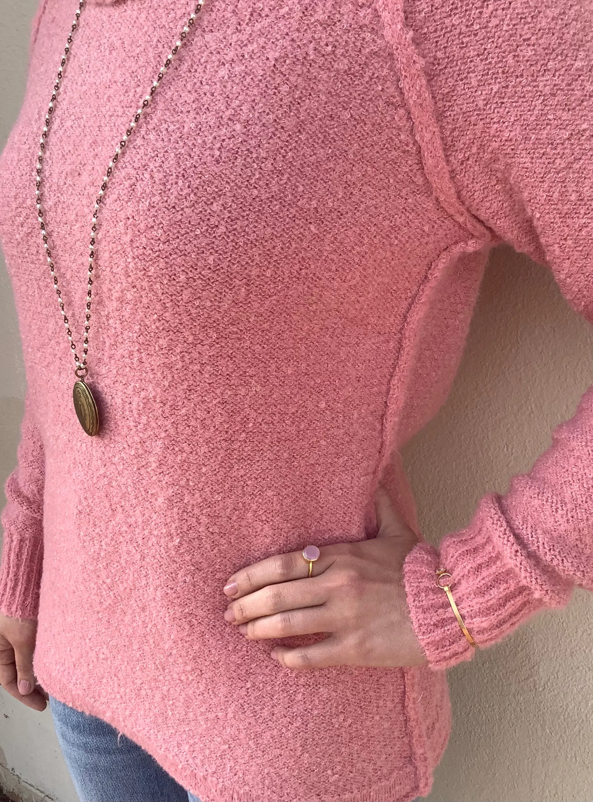 Peony Turtleneck Sweater