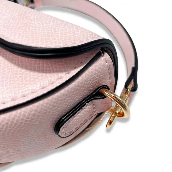 Pink Saddle Purse