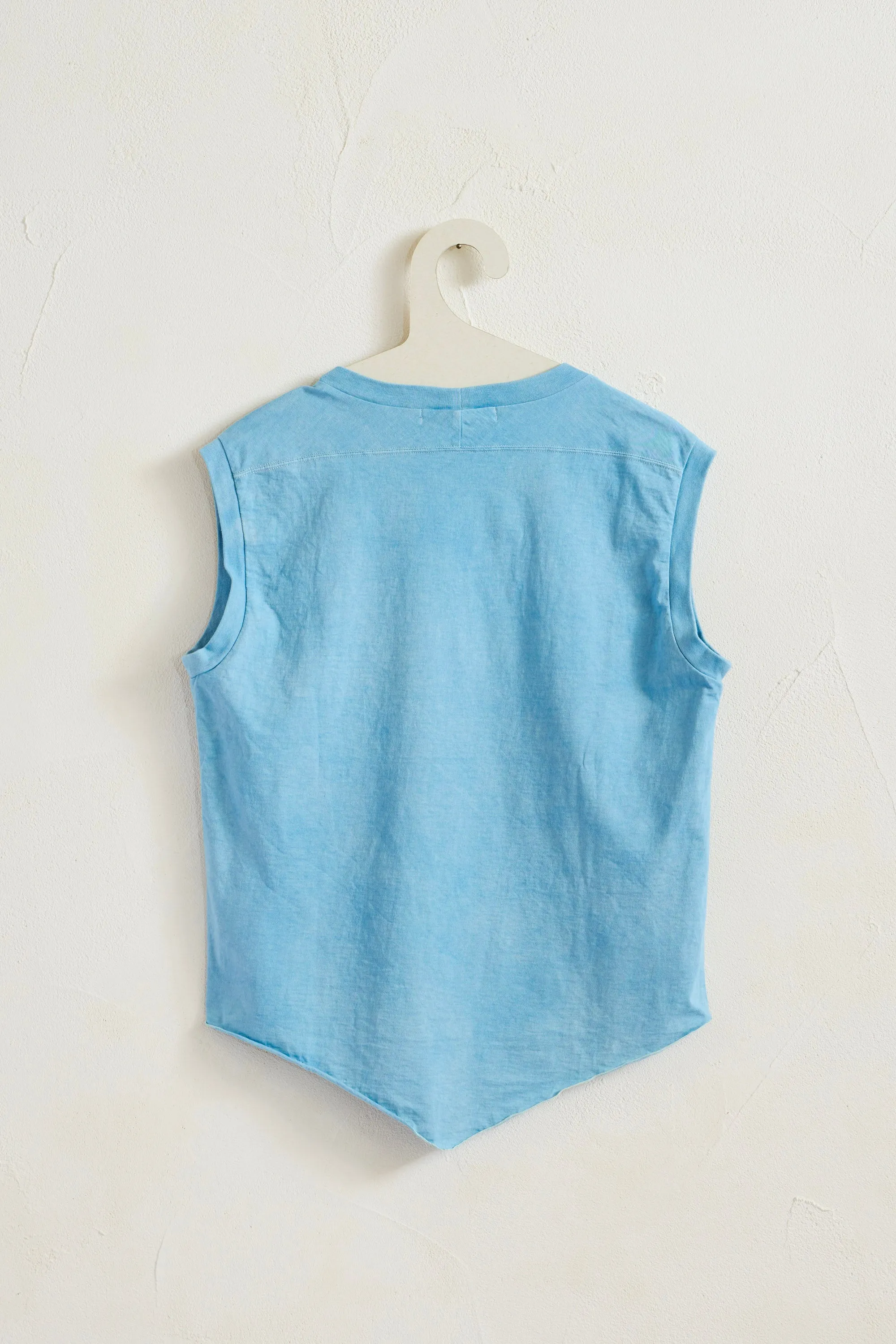 Plant Dyeing Sleeveless Tee