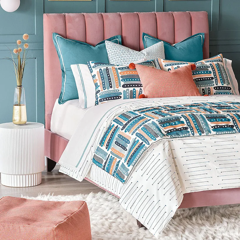 Playa Pastel Luxury Coastal Bedding Set