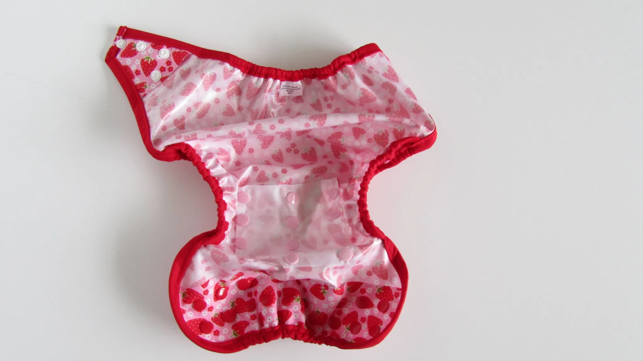 Prissy Pants Strawberries Diaper Cover