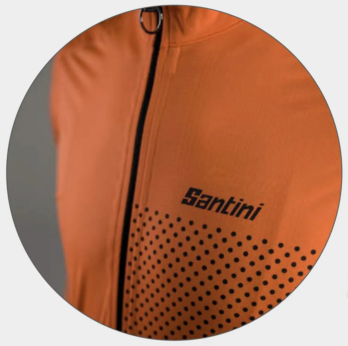 Santini Guard Nimbus Rain Jacket - Flashy Orange