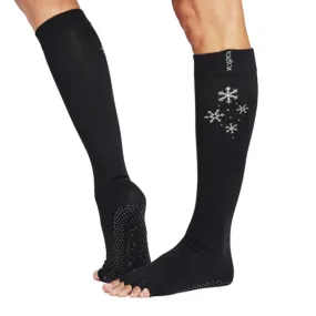 Scrunch Half-Toe Knee high Grip Socks (Barre / Pilates)