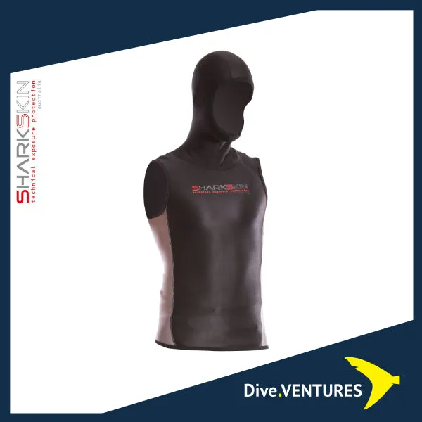 Sharkskin Chillproof Vest With Hood Male