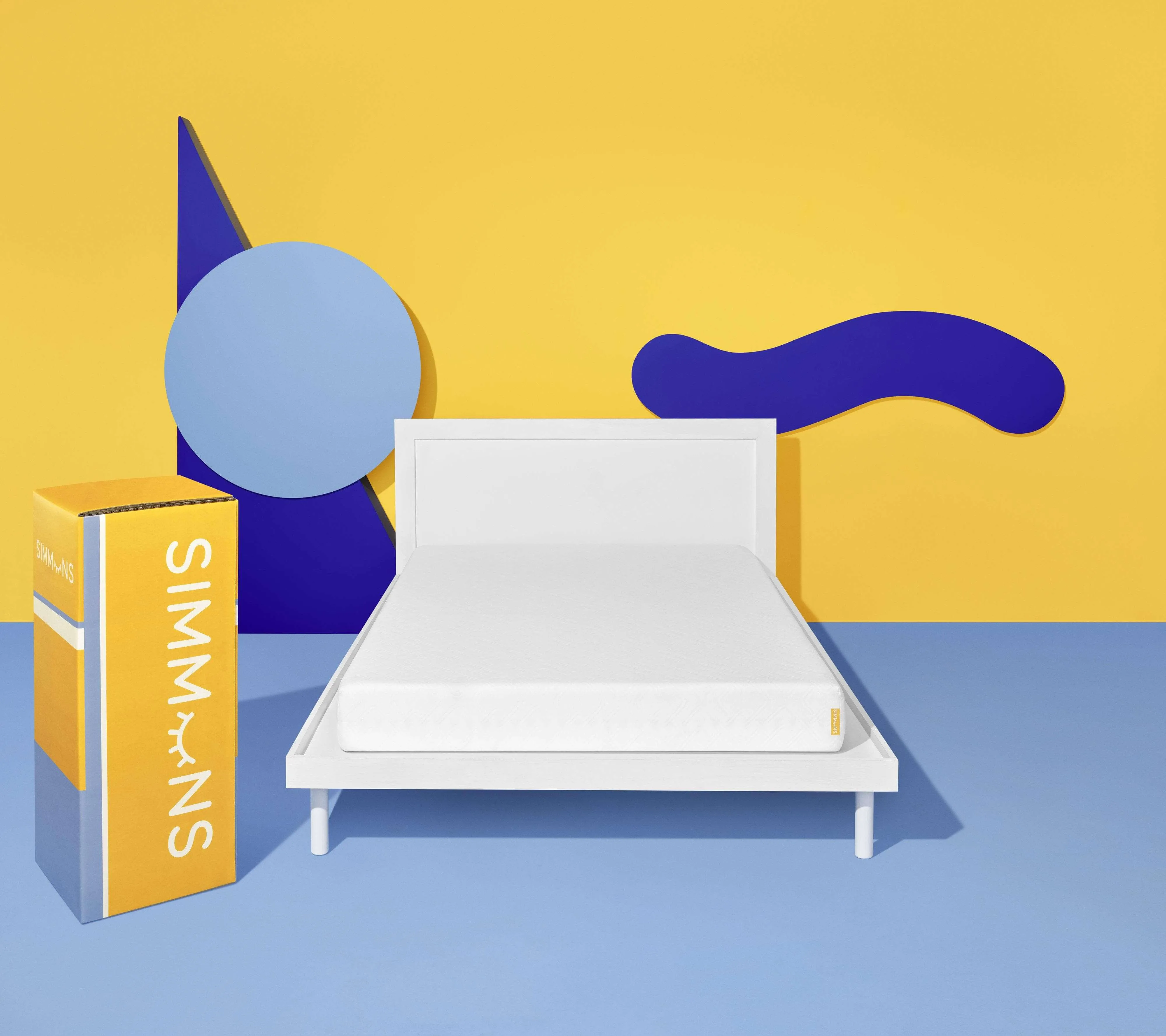 Simmons 8" Medium Firm Gel Memory Foam Tight Top Mattress