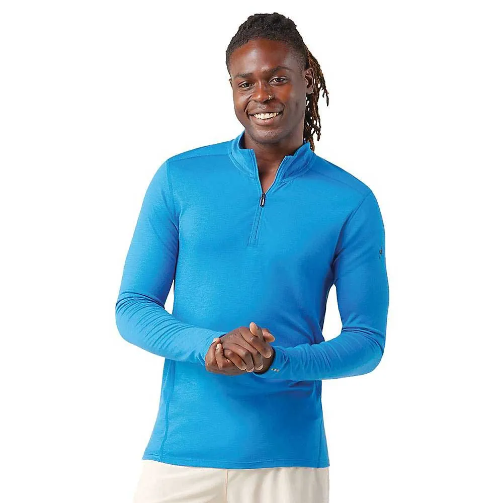 Smartwool Men's Classic All-Season Merino 1/4 Zip Base Layer Top