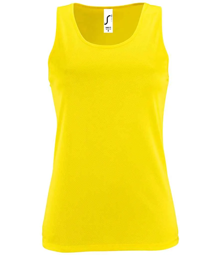 SOL'S Sporty Performance Tank Top (Ladies)