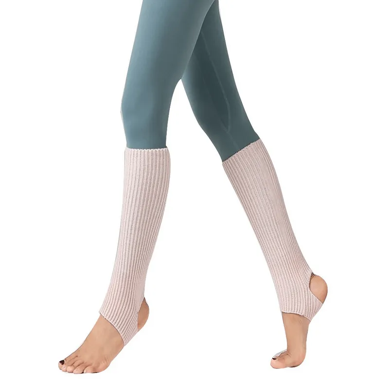 Stylish High Women's Socks with an Open Toe for Fitness - SF1445